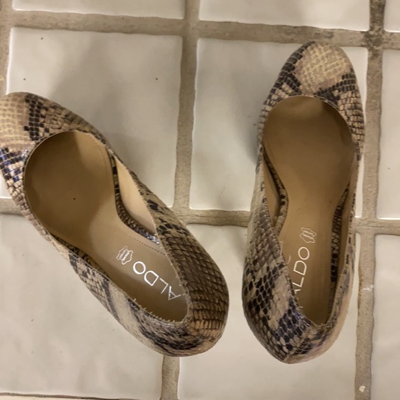Aldo snake skin heels 👠 - Picture 4 of 7
